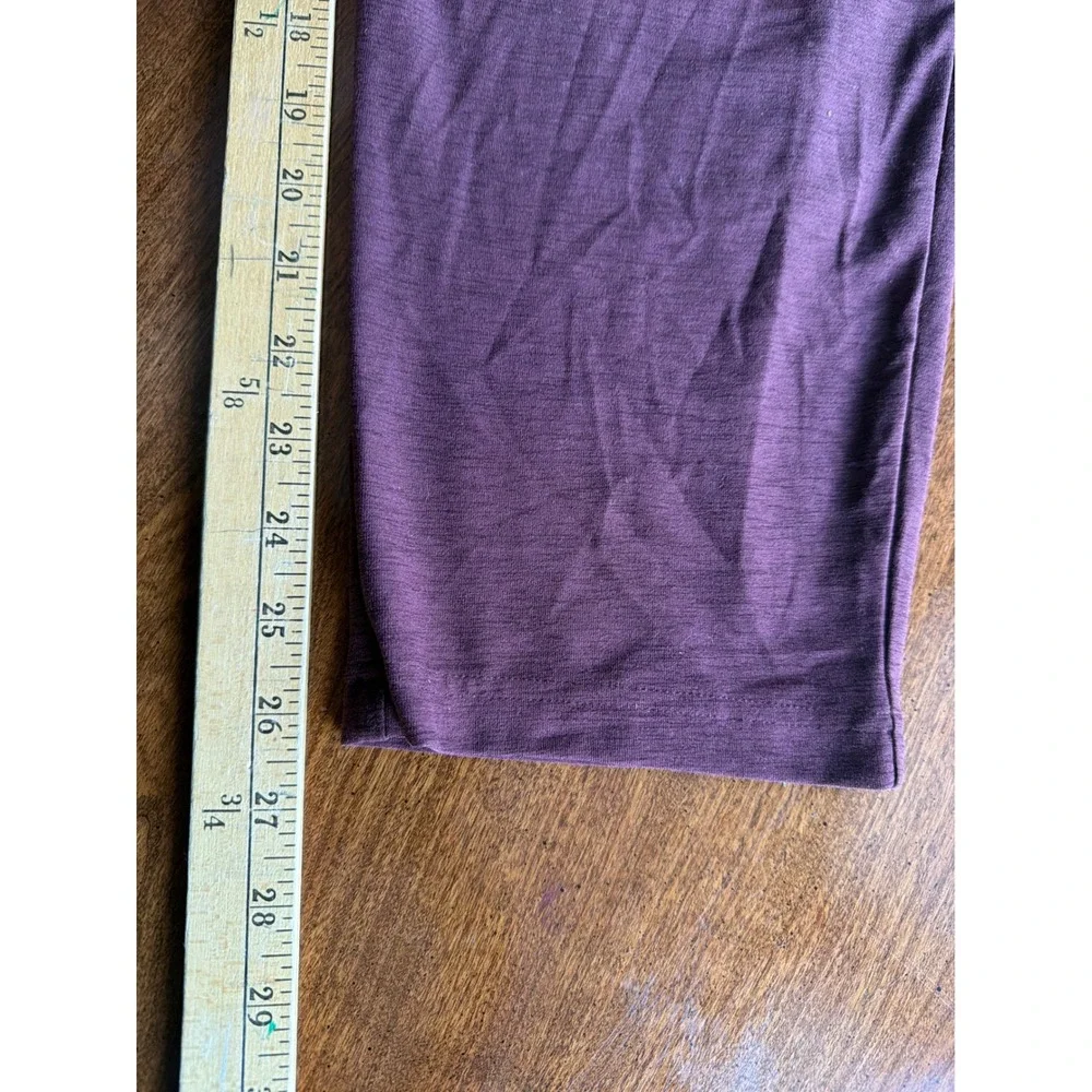 Old Navy Active Jumpsuit Womens Burgundy Breathe On Sleeveless Wrap XL - Picture 7 of 7